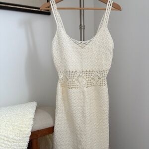 Vintage crochet/knitted dress